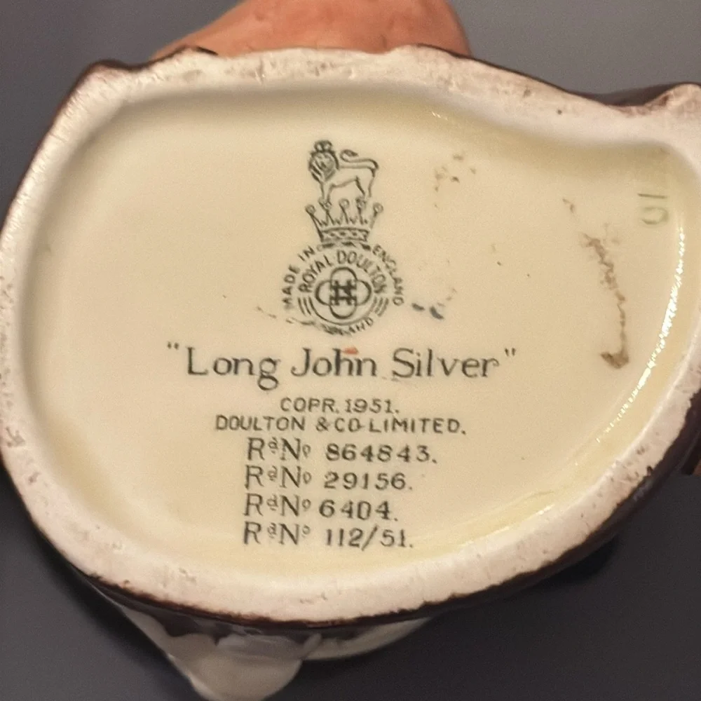 Royal‎ Doulton Long John Silver Mug/planter or whatever you want to use it for